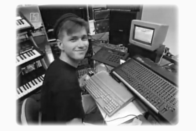 Mijk van Dijk im Studio, Technocity Berlin (Doku von 1993)