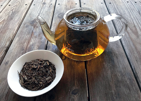 Houjicha, gerösteter Grüntee (Japan)